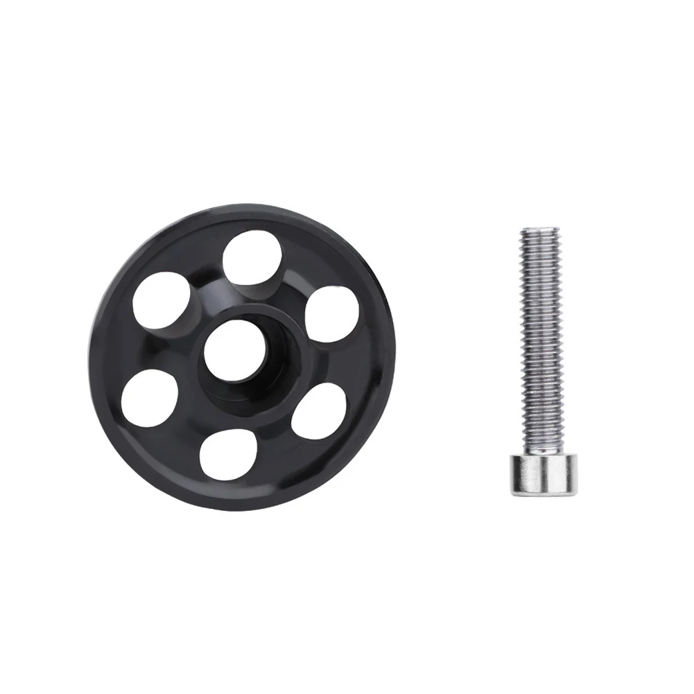 

Nice Portable Durable High Quality Pratical Headset Top Cap Stem Cap 1 PC Alloy Aluminum Bicycle Fork Tube Cover