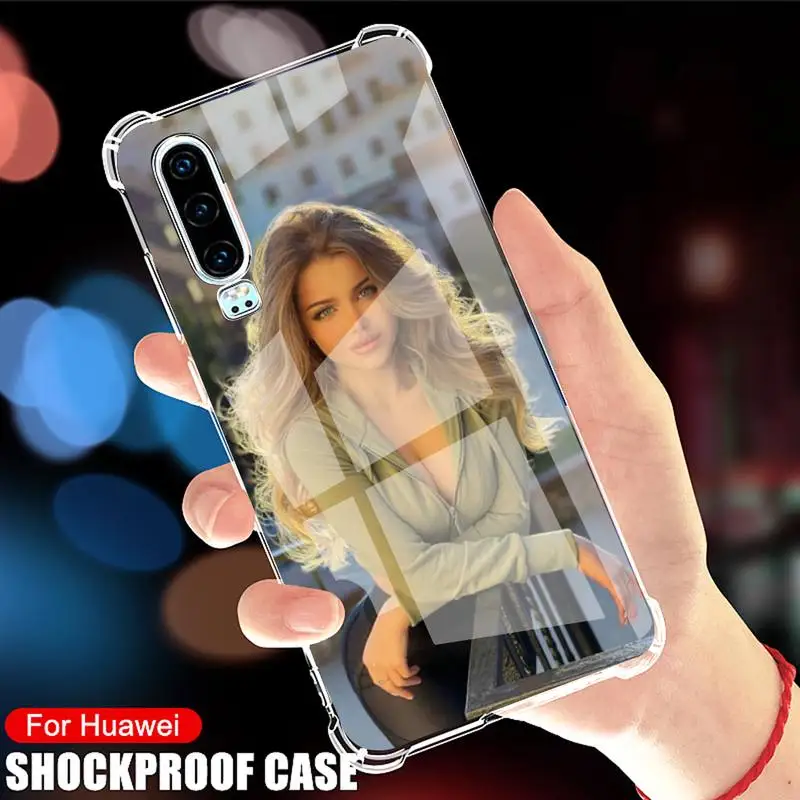 

Wild Sexy Woman Phone Case Transparent Case For Huawei P20 30 Pro 30 40lite Y7 9prime Honor10 Lite Mate20lite Nove3E