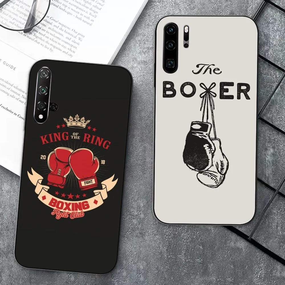 

Boxing Gloves Phone Case For Huawei P 8 9 10 20 30 40 50 Pro Lite Psmart Honor 10 lite 70 Mate 20lite