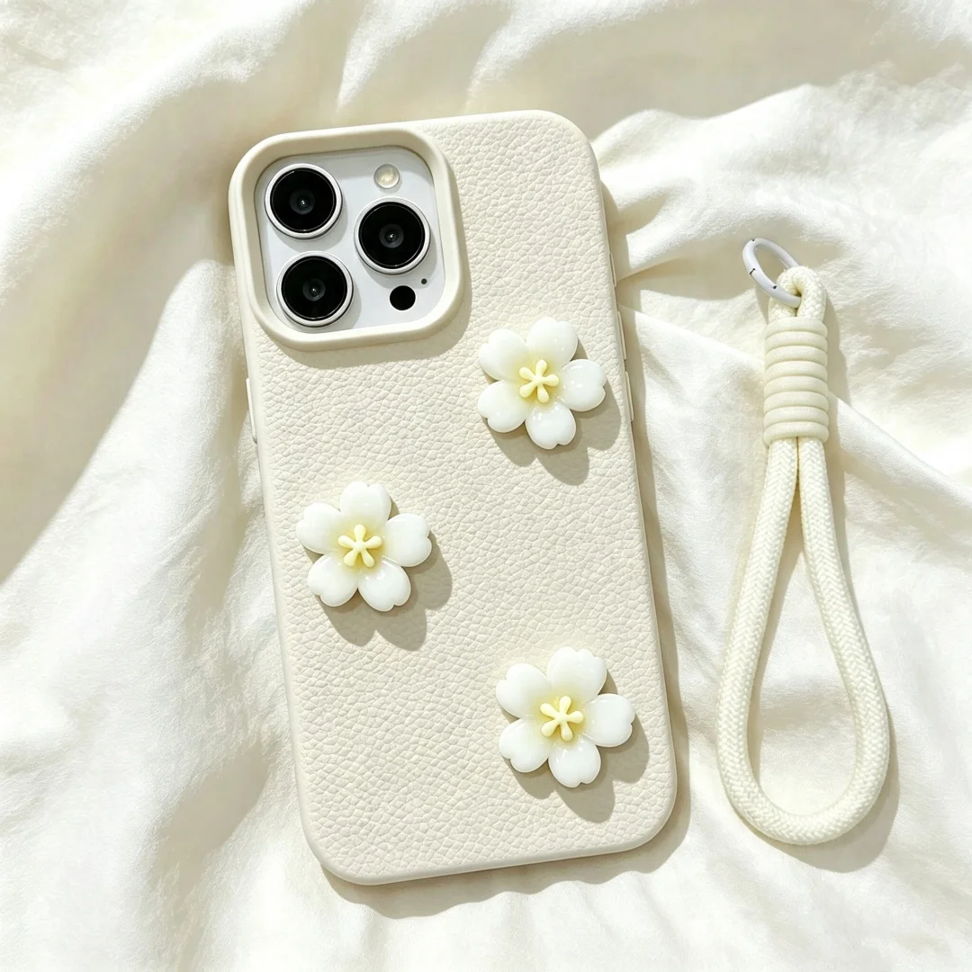 Нежный 3D-чехол с вишневым цветом для iPhone 17, 14, 15, 16, 11, 12, 13 Pro Max, 17 Air, XS, XR, X, 14, 15, 16 Plus, в конфетных цветах (art.: 3920dc42cfc42) - 3920dc42cfc42
