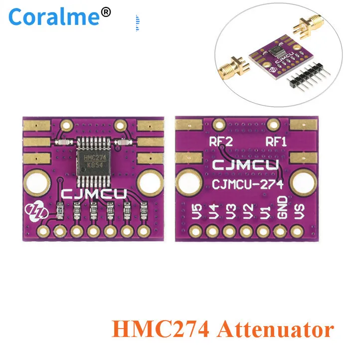 Широкополосный цифровой 5-битный аттенюатор HMC274 GaAs 0 7-2 7 ГГц модуль аттенюатора
