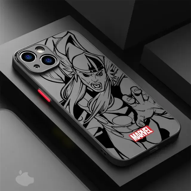 Фото Чехол для телефона Art S-Spiders Man для iPhone 17e 17 16e 16 15 14 13 12 11 Mini Pro Air Max X XR XSMax 8 Plus, матовый, с Дэдпулом №1