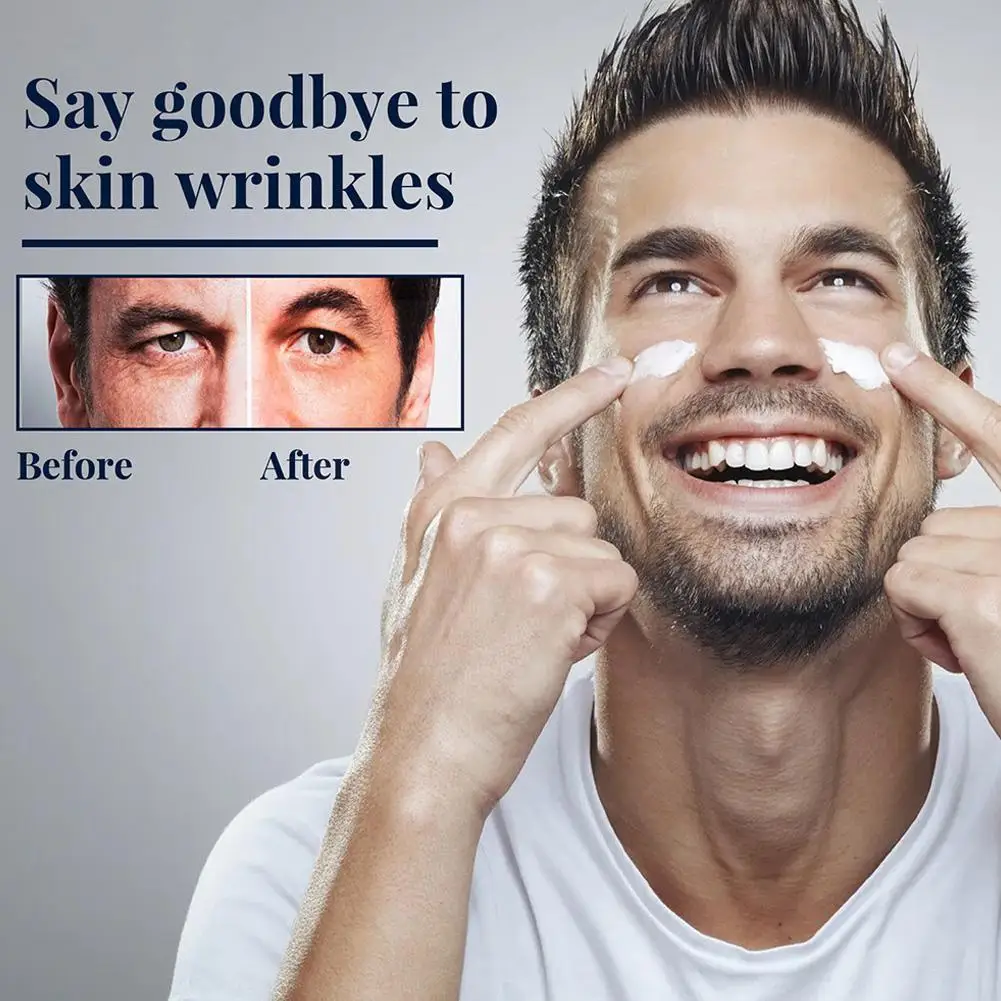 

New Men's Eye Cream Anti Aging Anti Wrinkle Moisturizing Cream Remove Brightening Skin Cosmetic Care Dark Essence Circles Z2n9