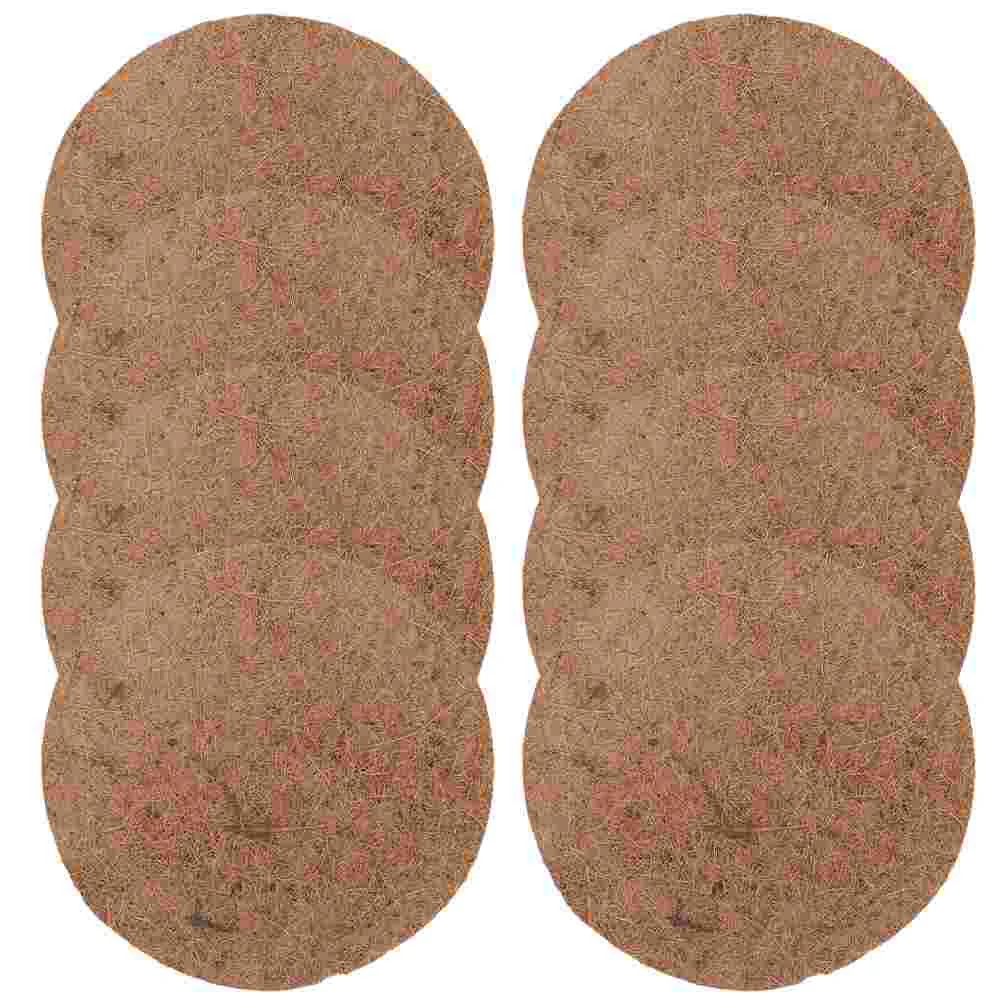 

8 Pcs Pigeon Nest Mat Coconut Fiber Bird Nesting Pads Bird's Nest Bird Nesting Mat Coir Bird Nest Mats Bird Nest Pads