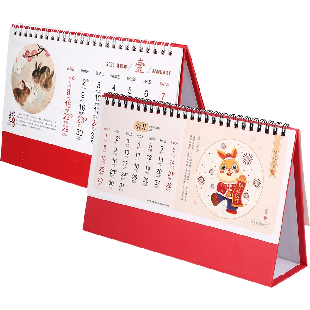 

Календарь, китайский ежедневный стол, стоячие настенные календари, настольный стол на год, традиционный Ежемесячный план, подвесной бесплатно, новинка 2023