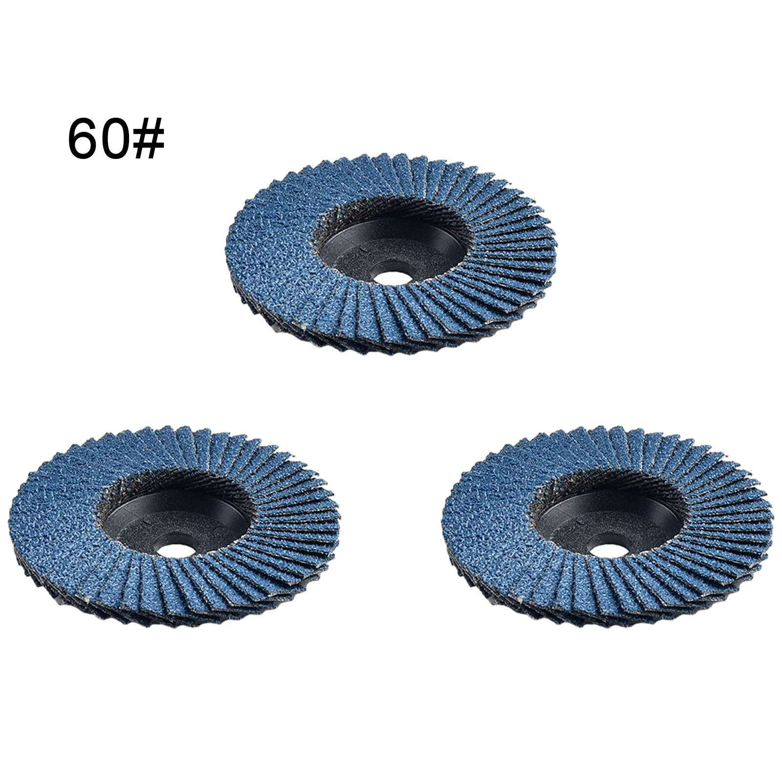 

3pcs 3 Inch 75mm Flat Flap Discs 120grit Sanding Discs Grinding Wheels Zirconium Corundum For Metal Carbon Steel Grinding