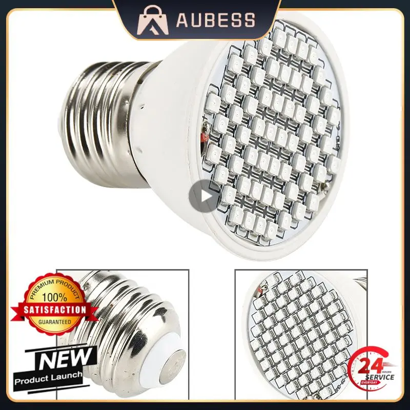 

Водонепроницаемая лампа для роста растений, 4 Вт, 60 цветов