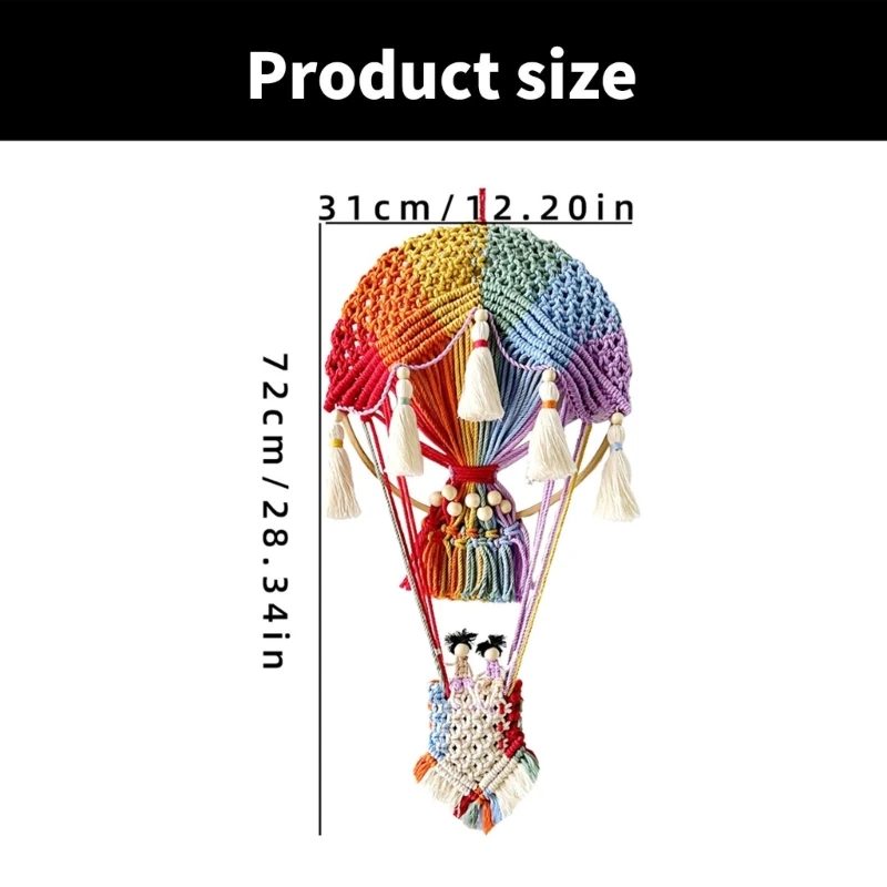 Уникальные настенные гобелены ручной работы с воздушными шарами для стильного