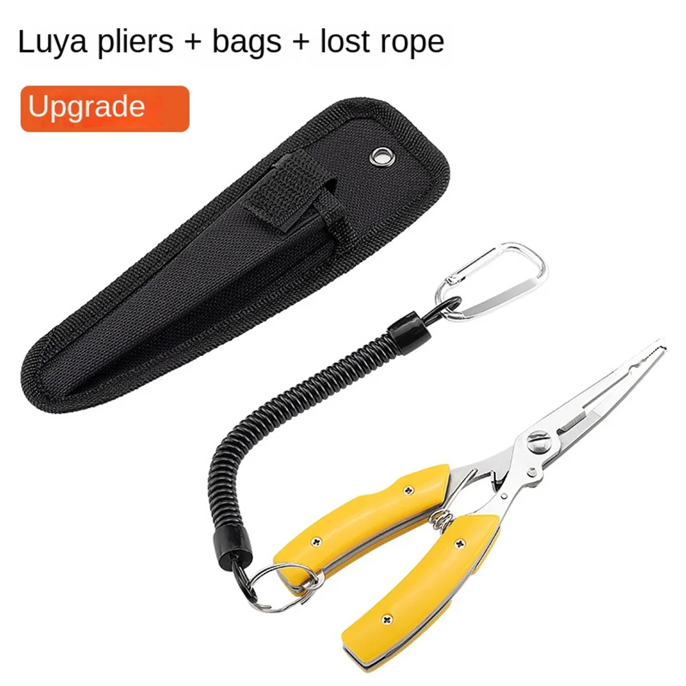 

Fishing Plier Multifunction Scissor Braid Line Lure Cutter Hook Remover Fishing Tackle Tool Cutting Fish Use Tongs Scissors
