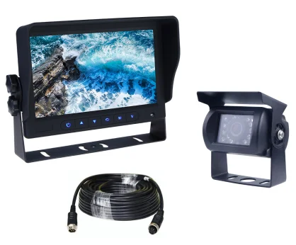 7 inch AHD 1080P Monitor  Camera Wired System Digital Display Car Rear View System for Bus Trucks