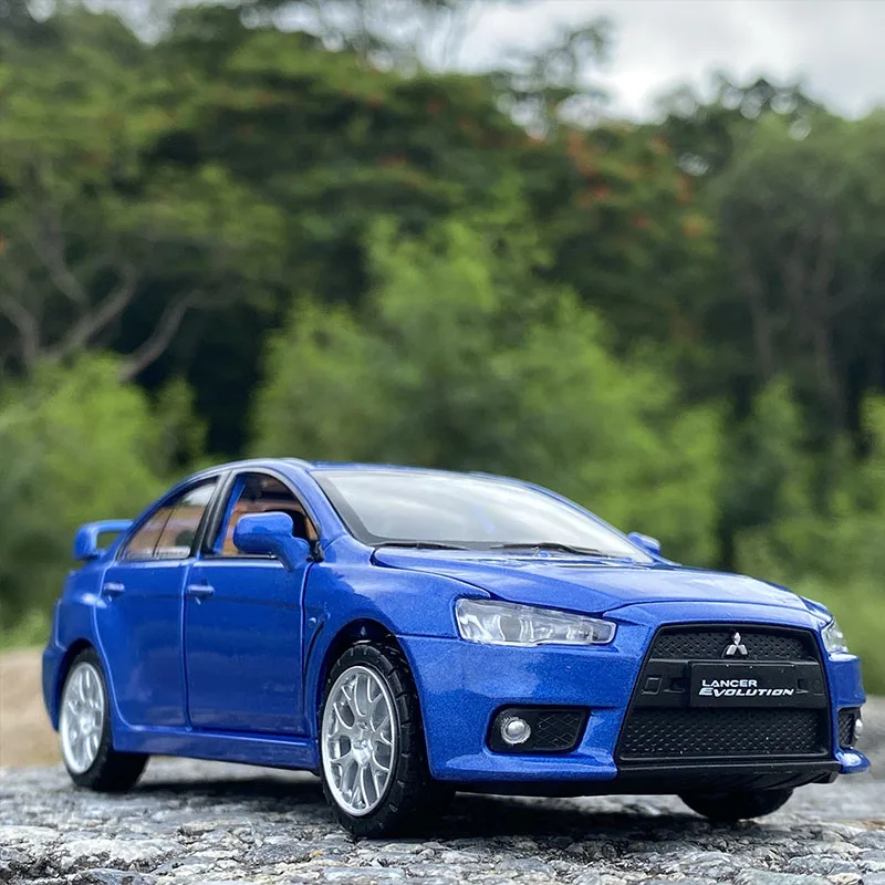 1:32 Mitsubishi Lancer Evo X 10 литые автомобили и игрушечные игрушечный автомобиль