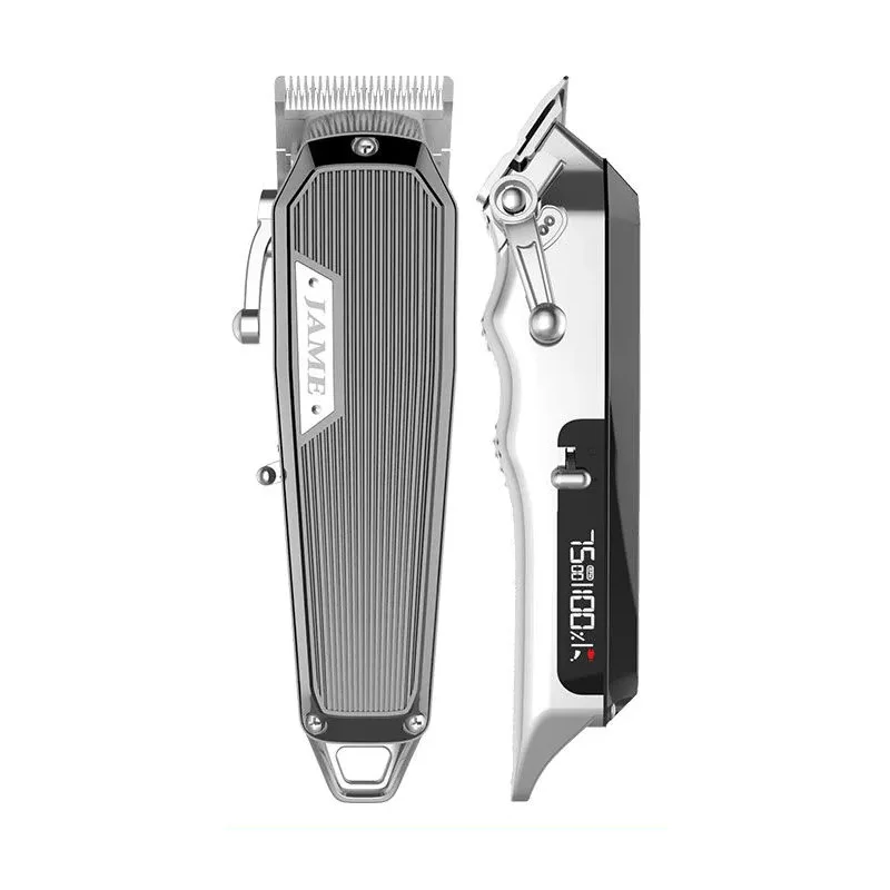 Professional Hair Clipper,All Metal Body Hair Trimmer For Men, Adjustable Hair Cutting Machine,7500rpm Rechargeable Hair Machine