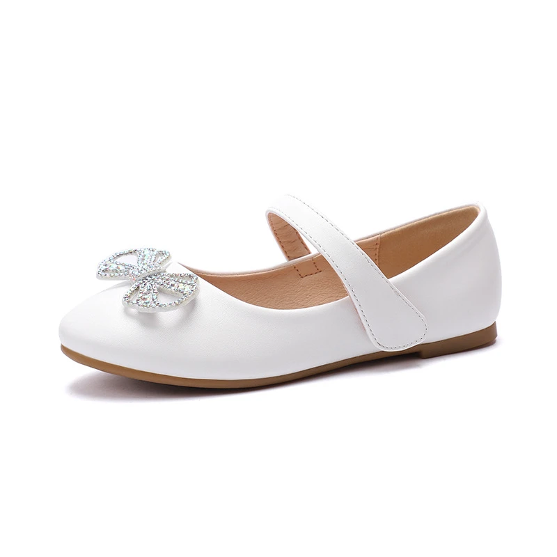 

New Children Girls Dance Shoes Kids Comfortable Baby Student Performance Dress Party Toddler Flats Princess 02B