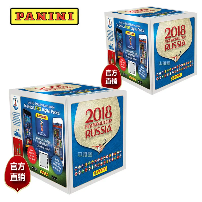 

Panini NBA FIFA World Cup Russia Basketball Star Sticker Card 2018 Basketball Fan Card Box Official Trading Card Collection Card