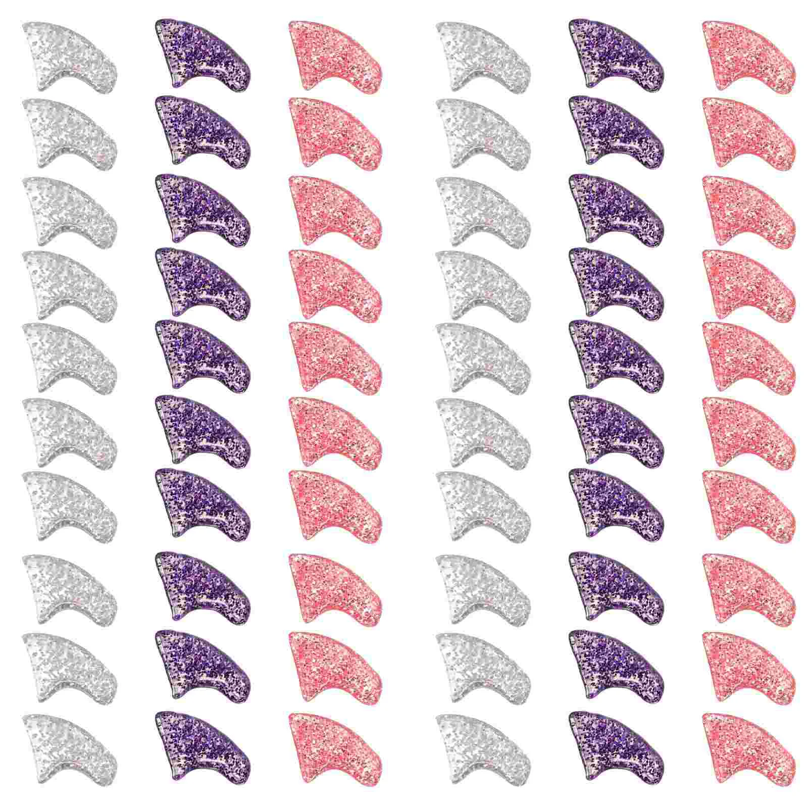 

60 Pcs Pet Nail Set Claw Caps Cats Paws Kittens Violets Claws Silica Gel Covers