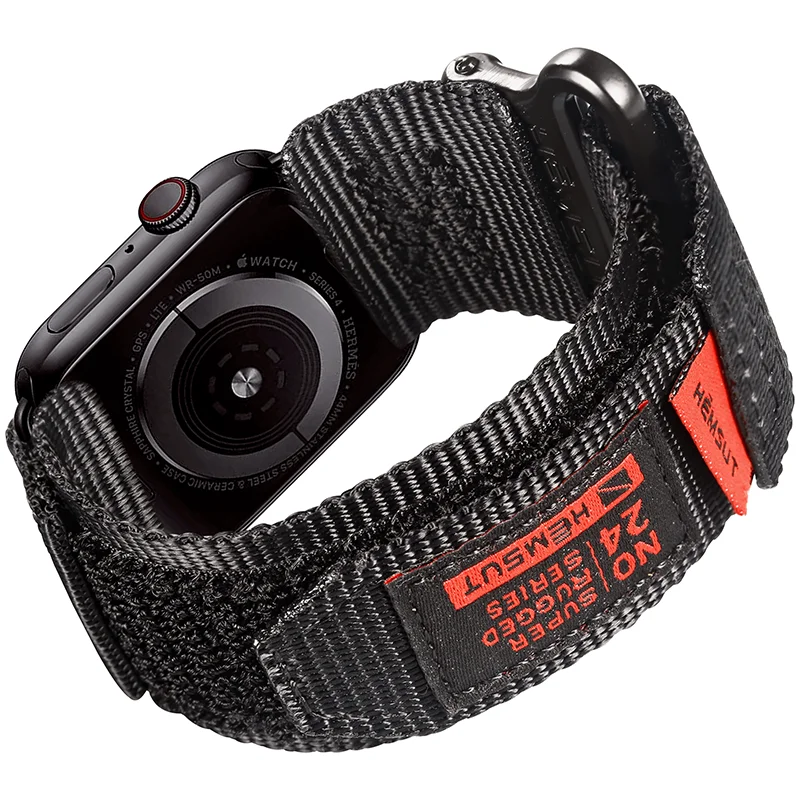 

Ремешок нейлоновый спортивный для apple watch band 44 мм 40 мм 45 мм 41 мм 38 мм 42 мм 49 мм 40 44 45 мм, браслет для iWatch series Ultra 8 3 4 5 6 se 7