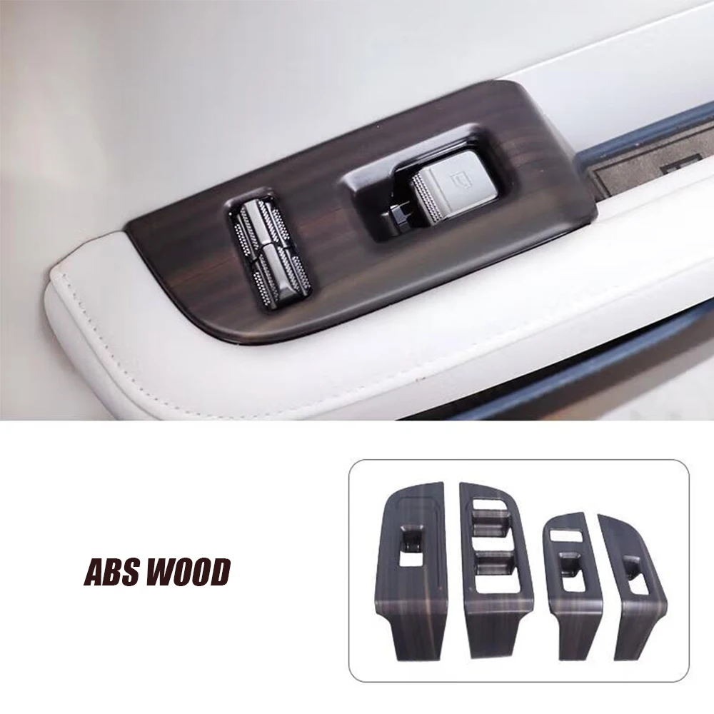 For Geely Accessories Zeekr 001 2021 2022 Car Inner Carbon Door Handle Armrest Window Lift Panel Switch Cover Sticker Trim