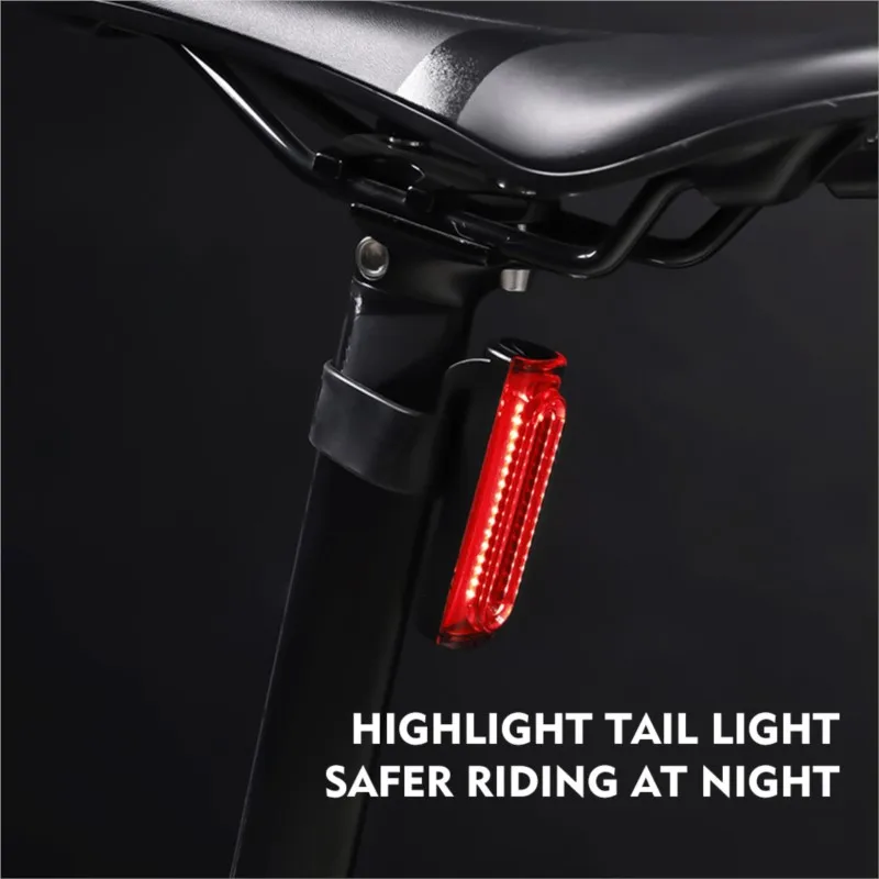 

ZK30 Bicycle Taillight Multi Lighting Modes Models USB Charge LED Bike Light Flash Tail Rear Lights For Road MTB Bike Seatpost