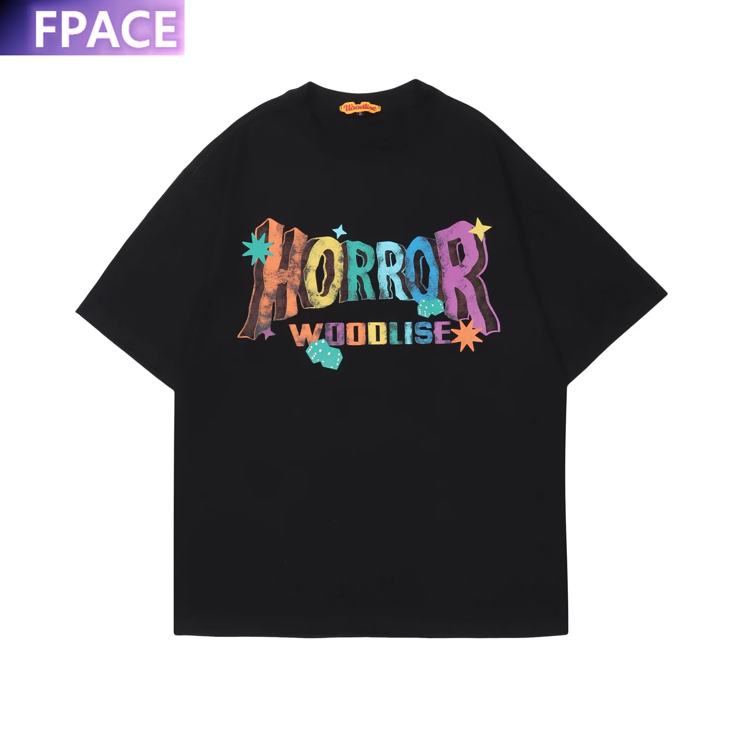 

Designer Original Summer Boy Girl High Street Fashion Brand Color Letter Pattern Logo Short Sleeve T-shirt Oversized Clothing