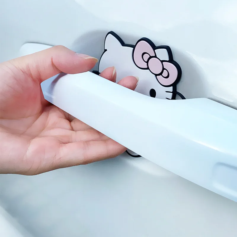 2 шт. декоративные наклейки на дверь автомобиля Sanrio Hello Kitty