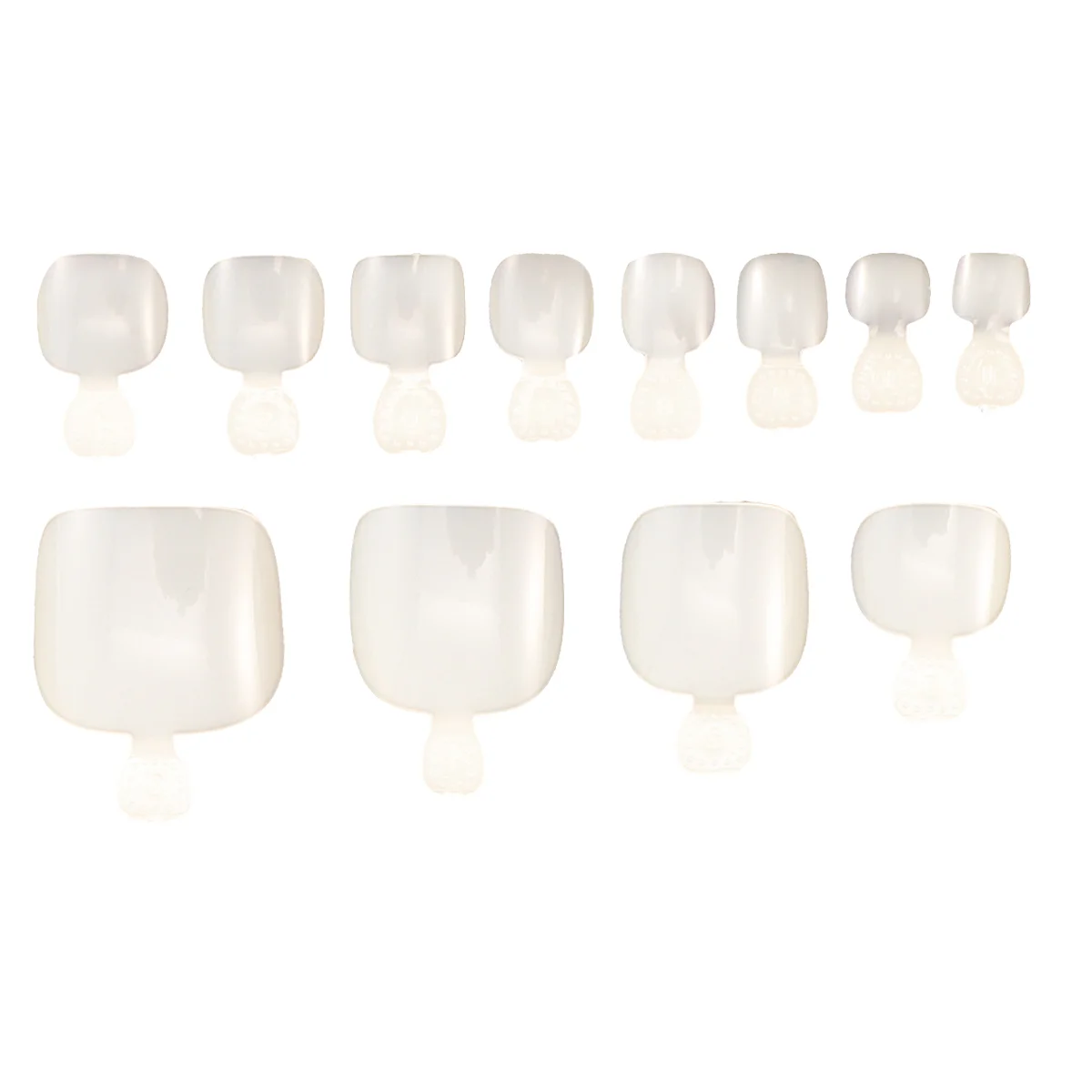 

600 PCS Nail Supplies False Nail Tip False Toenail Tips Acrylic French Toenails
