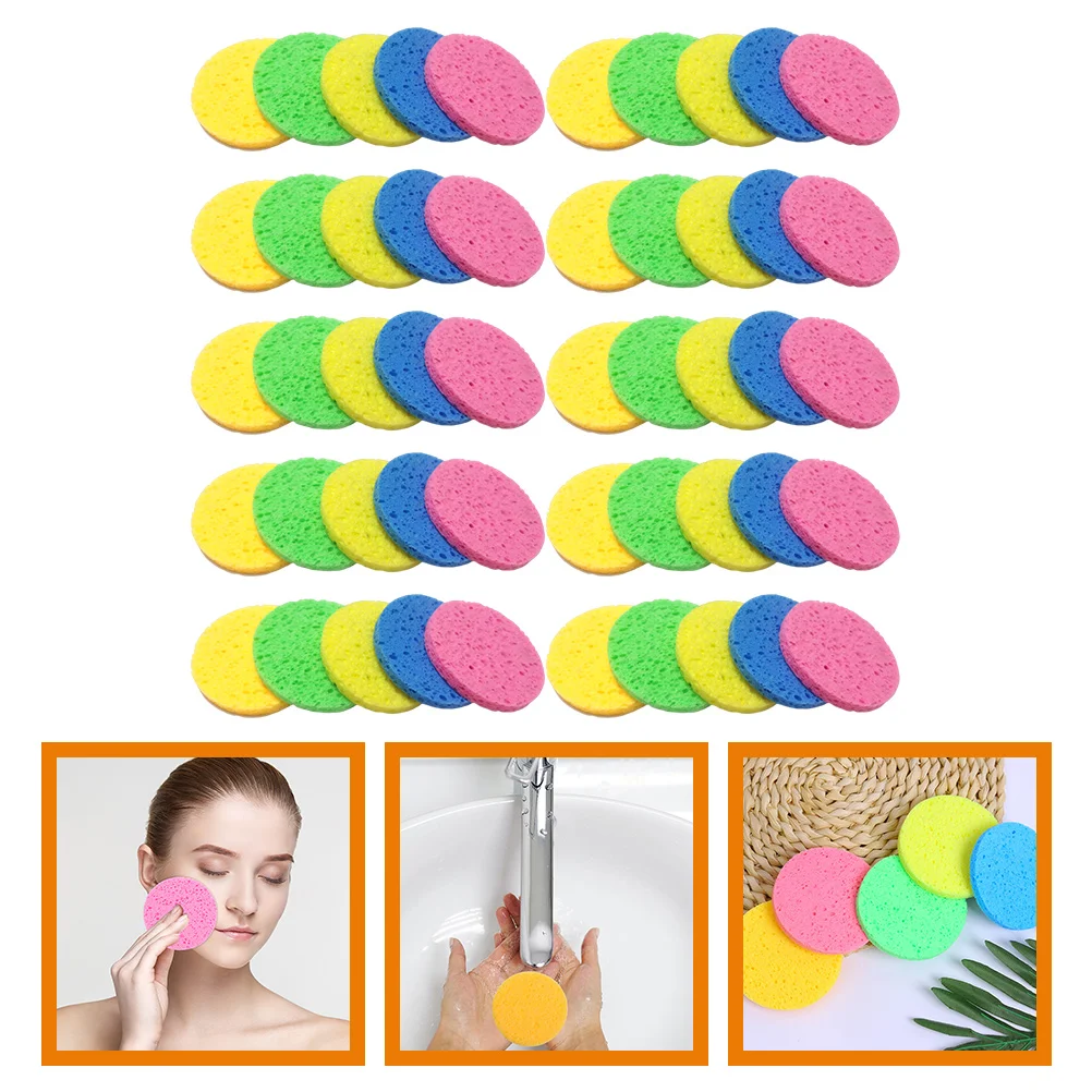 

Sponge Cleansing Cotton Face Scrubber Powder Puff Facial Sponges Estheticians Makeup Blender