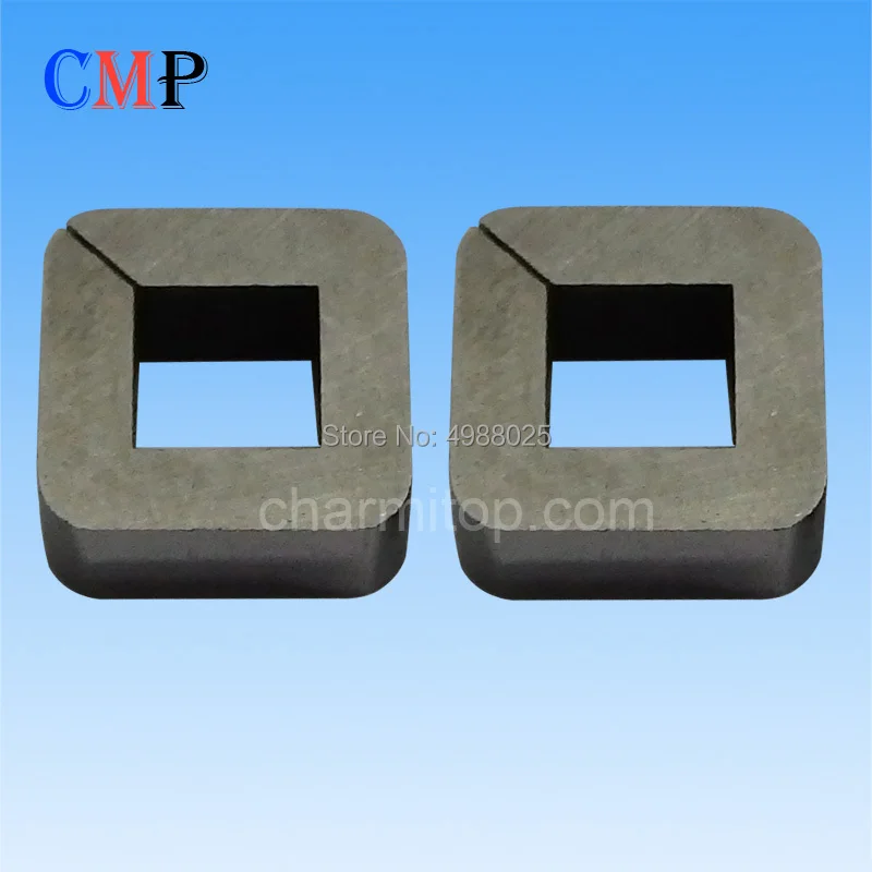 

2 pcs 100342166/100432997 (12x12x5)Upper and Lower Power Feed Contact in Tungsten Carbide for WEDM-LS Wire Cutting Machine Parts