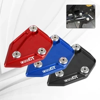 c650gt motorcycle side stand enlarger kickstand pad plate cnc aluminum accessories for bmw c600 sport c650gt c 650 gt 2012 2020