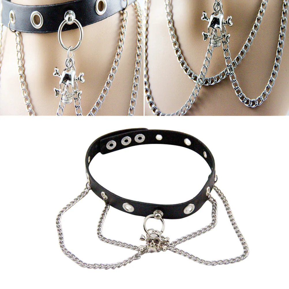 

Womens Necklaces Collar Necklace Collar Choker Punk Studded Choker Rock Choker