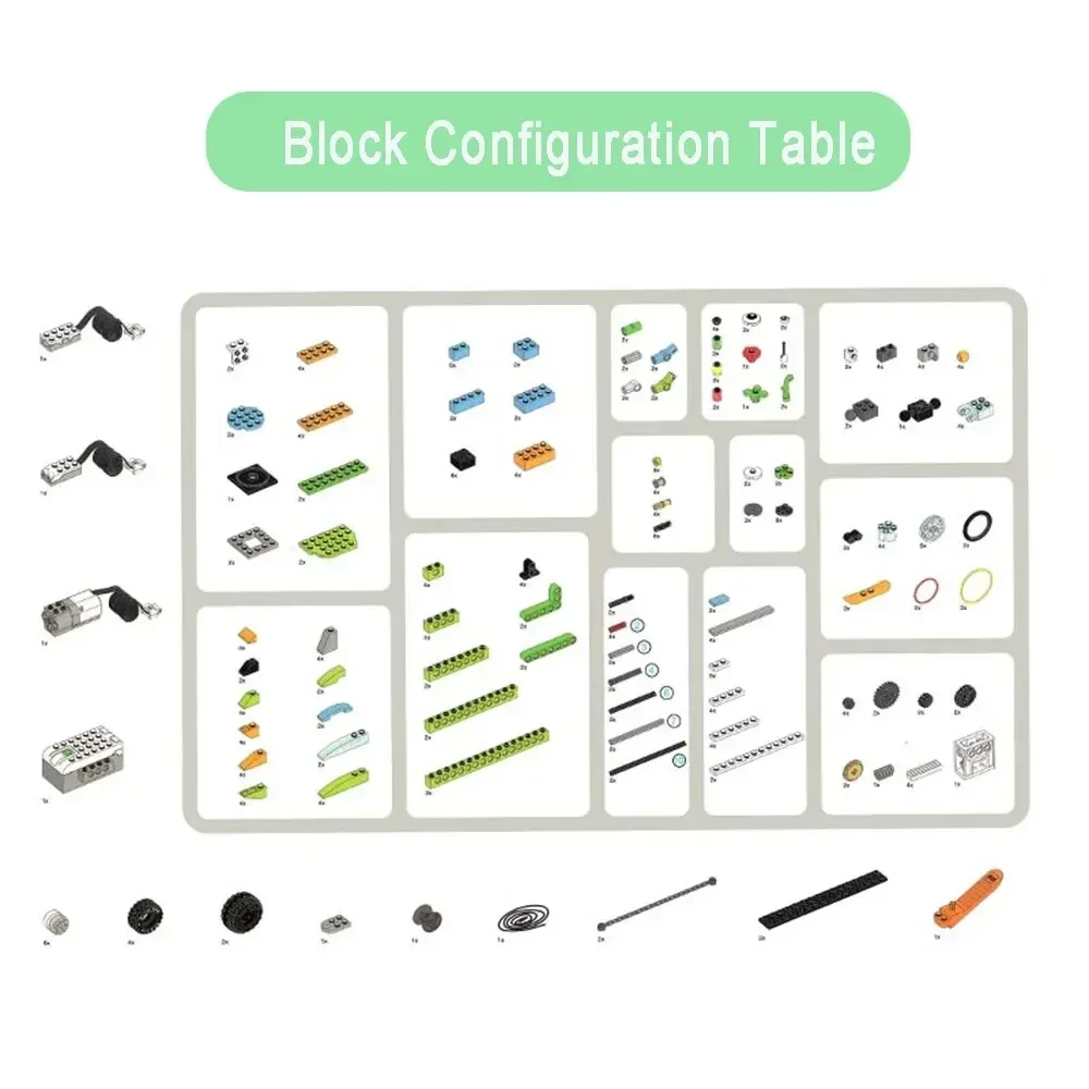 Фото WeDo 2.0 Развивающие функции, совместимые с деталями 45300 Core Set, строительные блоки, игрушки «сделай сам», рождественские подарки №4