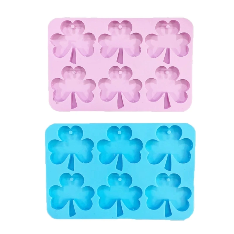 

Clover-shaped Earring Combination Earring Mold Epoxy Resin Jewelry Mold Resin Casting Pendant Mold Suitable for Diy X3UD