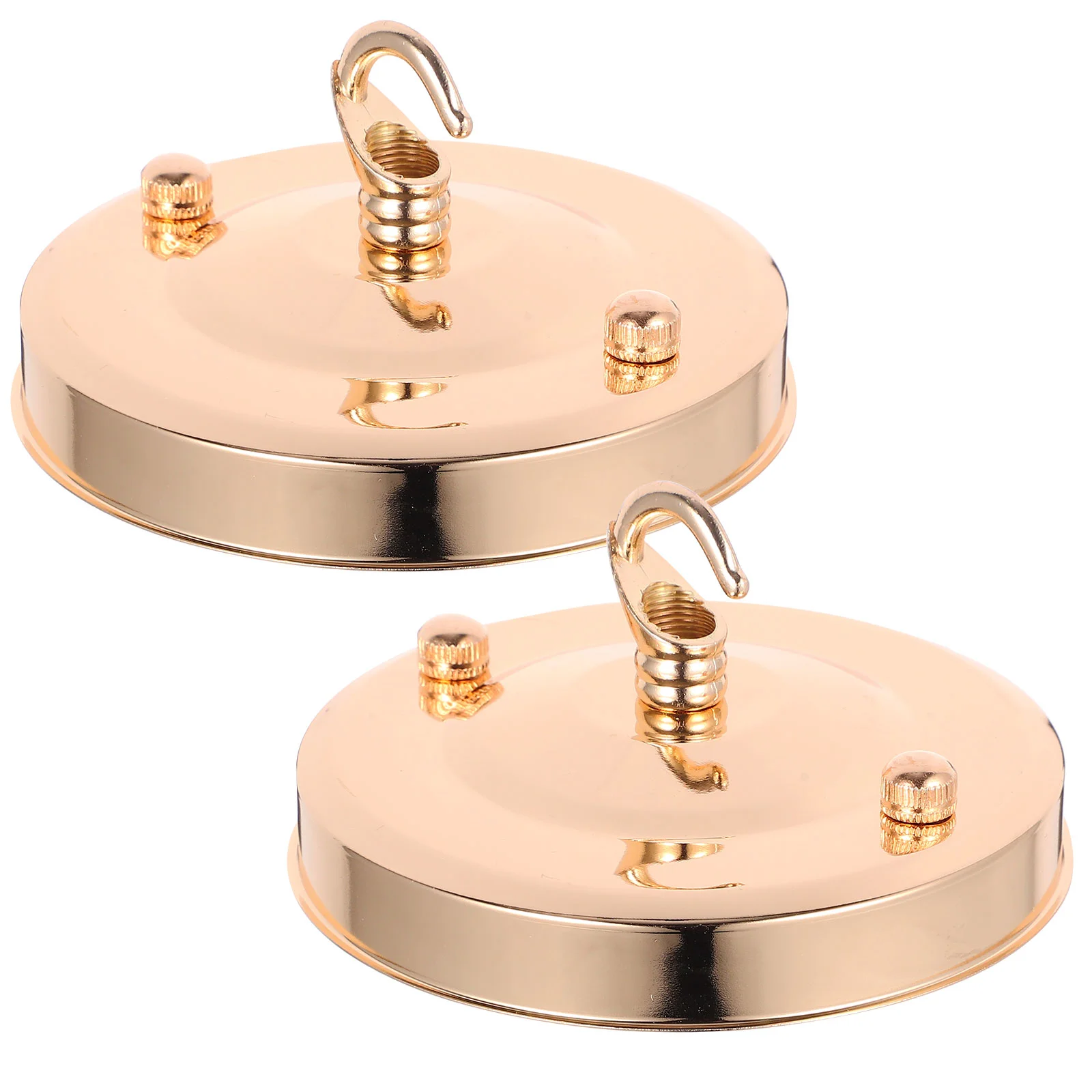 

2pcs Ceiling Cover Plate Pendant Light Canopy Chandelier Mounting Plate Base