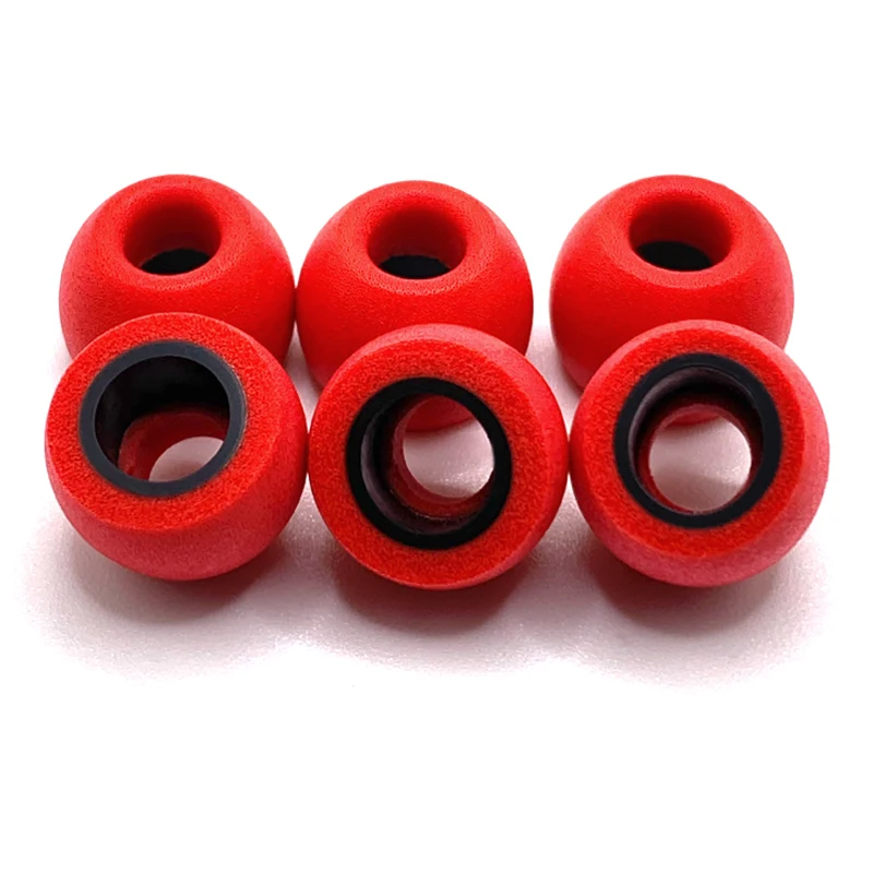 

10Pair Memory Foam Tips Earplugs TS-400 6.5mm (L M S) For In-ear Earphone Headset Earphones Enhanced Bass C Set Ear Pads