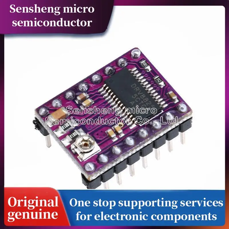 Драйвер шагового двигателя для 3D-принтера Reprap 4, Stepstick Drv8825, сменная печатная плата A4988 MKS GEN V1.4, панель управления, детали для 3D-принтера