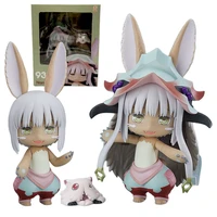 10cm q version made in abyss anime figure nanachi figma pvc action figure japanese cute model toys collection doll gifts