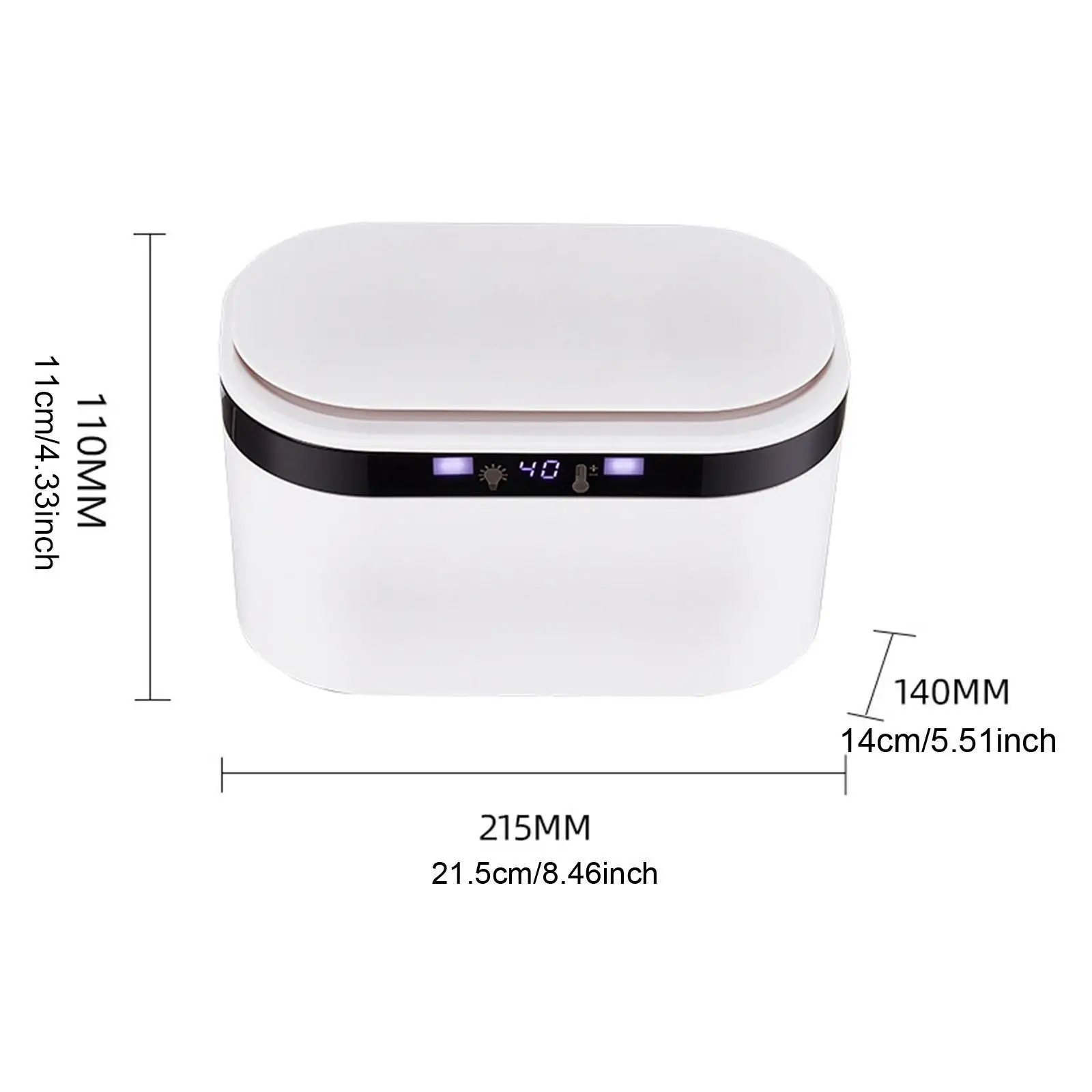 Дозатор для подогрева влажных салфеток с объемным подогревом портативный