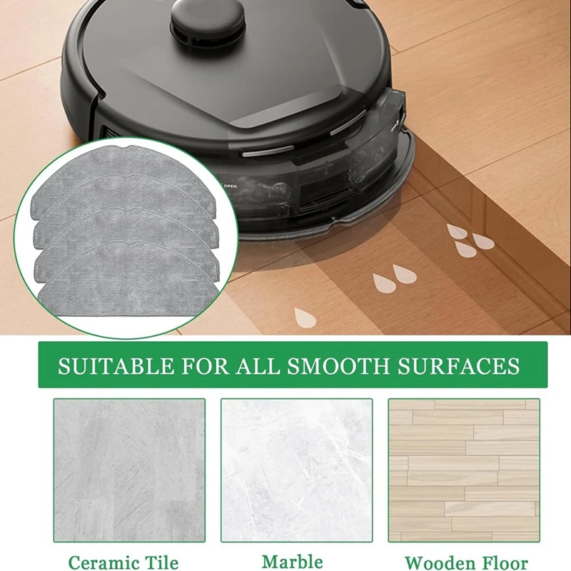 4 шт. сменные насадки для робота-пылесоса Eufy L60