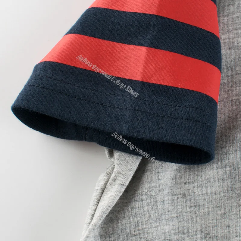 Футболка для мальчиков с черепашками-ниндзя мультяшный хлопковый топ аниме