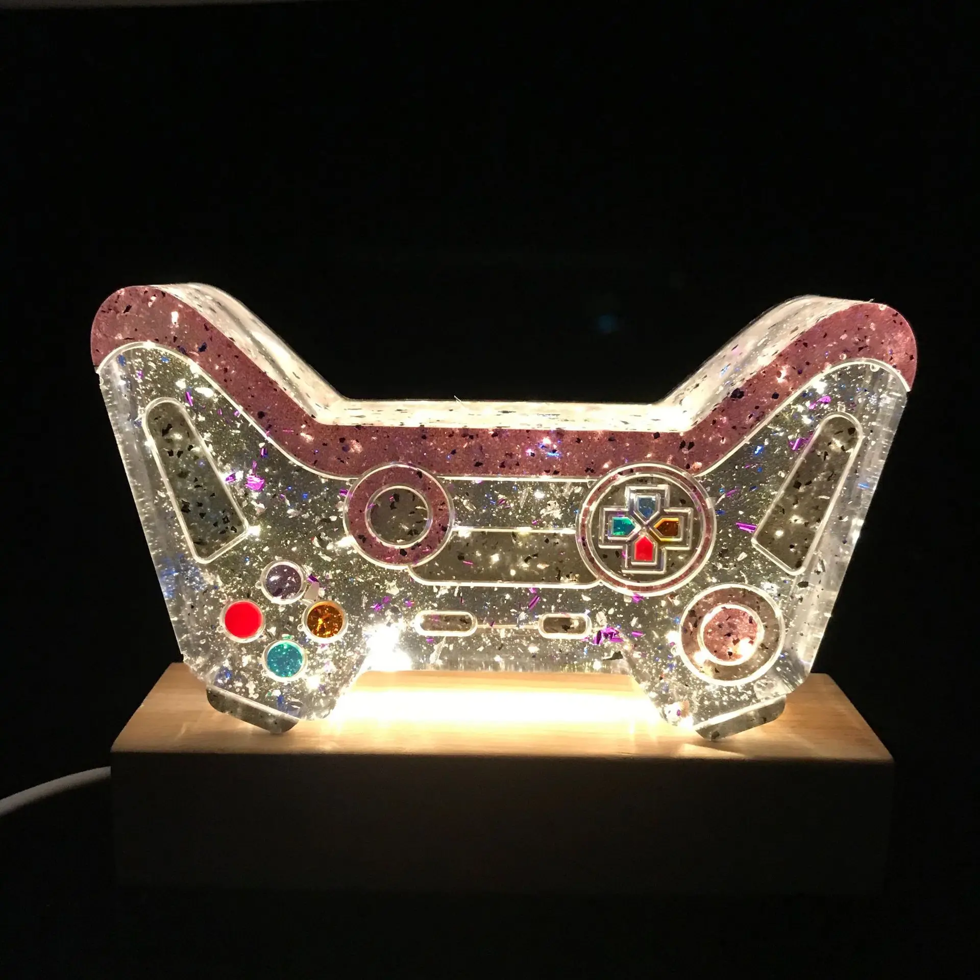 Облако ночник Детская игровая консоль сделай сам радужная луна трехмерные