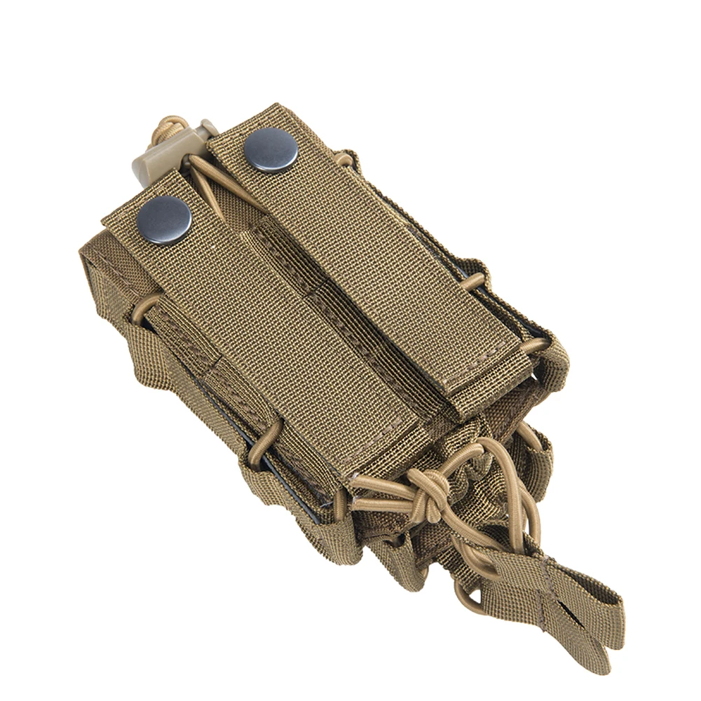 Фото EXCELLENT ELITE SPANKER Tactical M4+ Подсумок для журналов для пистолетов Двойной магазин Molle Belt Dual Mag для M4 M14 M16 G36 AR15 №4
