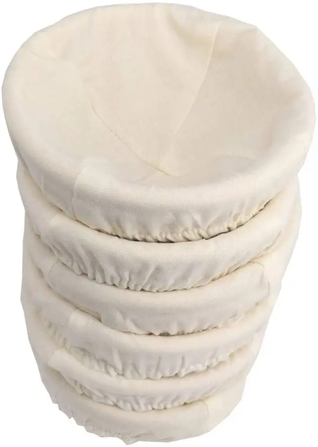 

bread basket banneto basket proofing basket with 5 inch set of 6