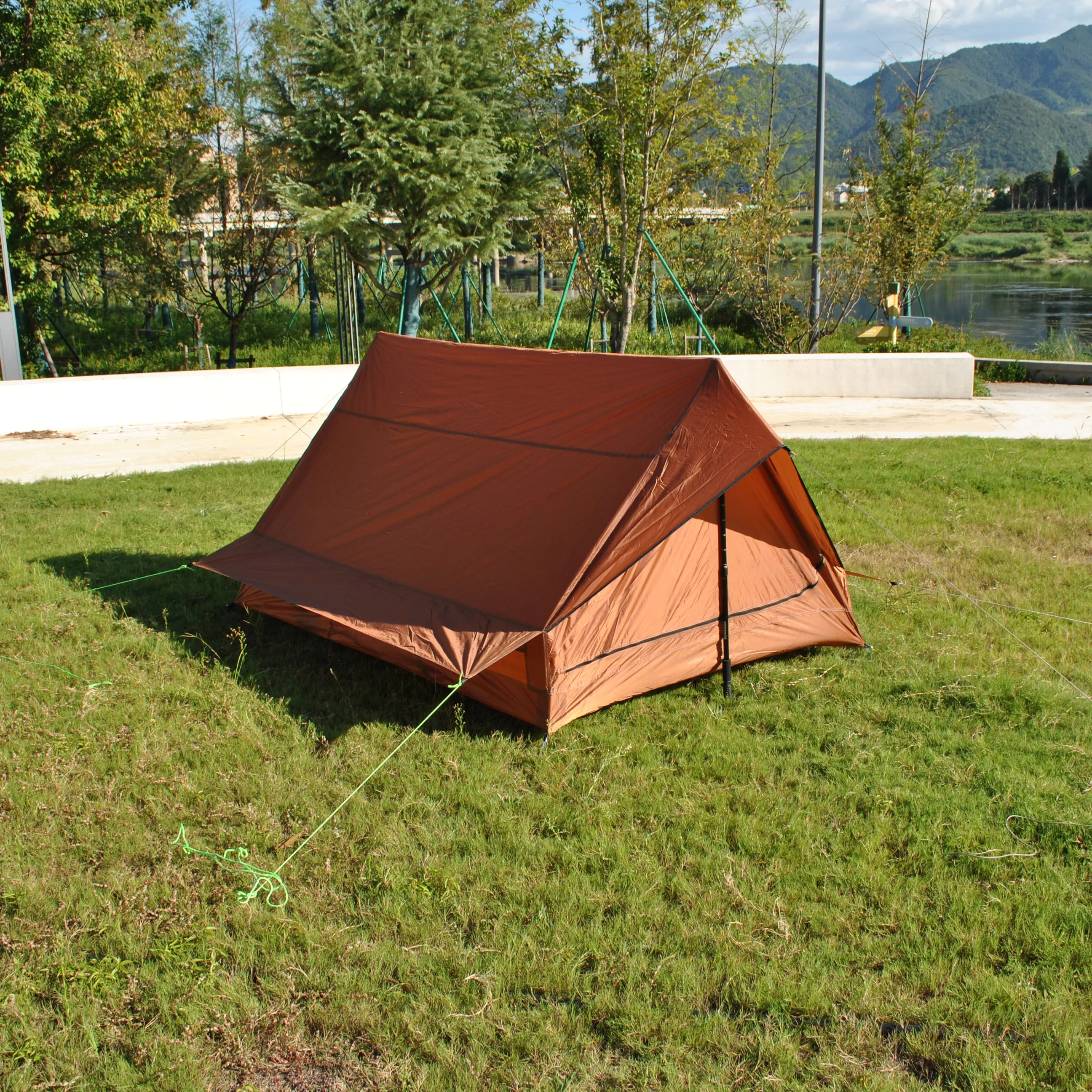 Сверхлегкая водонепроницаемая палатка для кемпинга на 2-3 человека CZX-659 2-местная