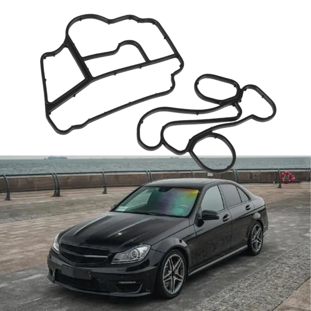 2 шт. прокладка масляного радиатора подходит для Mercedes Benz W204 W211 W209 W203 R171 A 2711840080