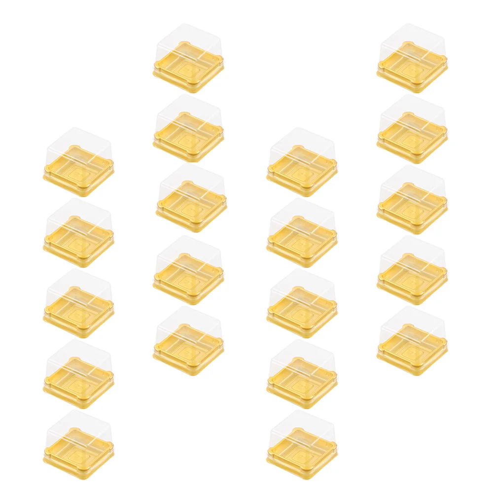 

150 Pcs Moon Cake Blister Boxes Egg-yolk Puff Base Trays Festival Cake Boxes