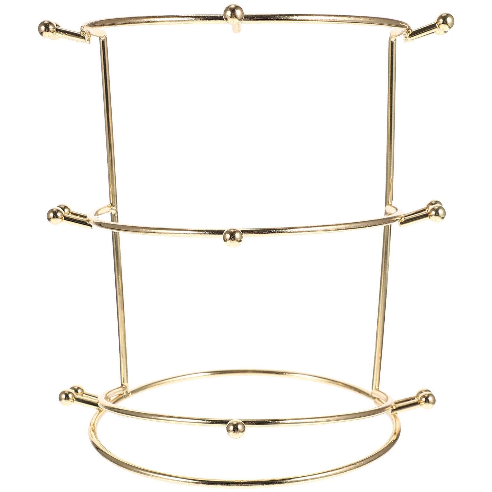 

Crown Display Stand Alloy Headband Organizer Holder Hair Tie Bow Hairband Women Metal Bride Decorate Hoop Rack