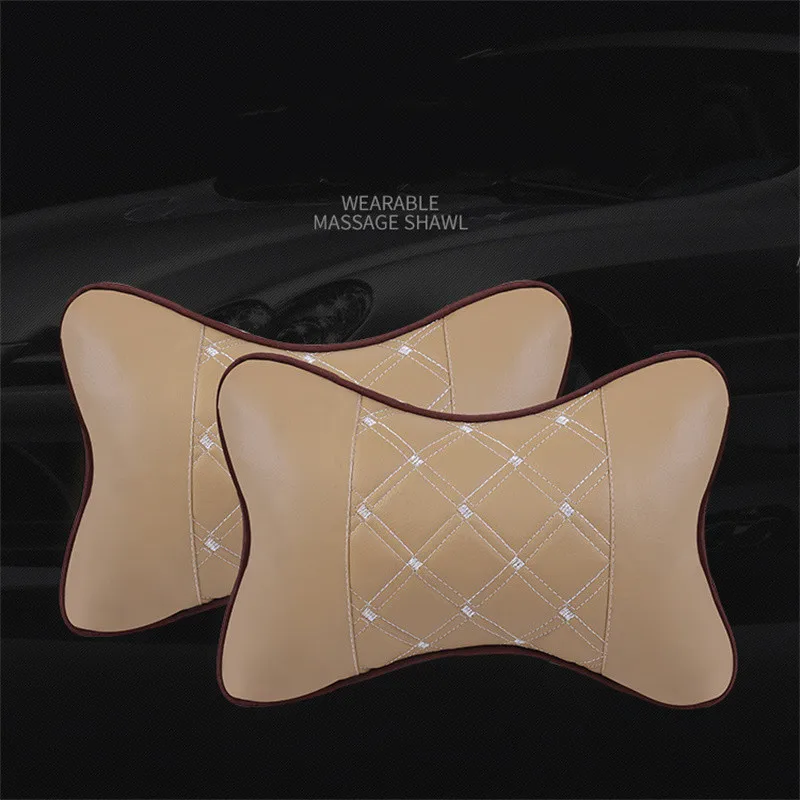 Автомобильная подушка для поддержки шеи поясницы на сиденье спины с эффектом