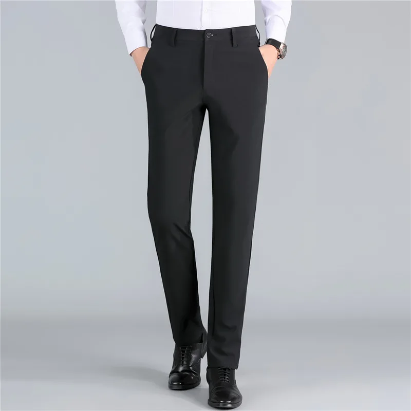 

Брюки мужские повседневные, приталенные, четыре сезона, деловые, свободные