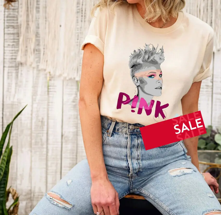 Футболка для мужчин и женщин Pink P!nk Singer Летний карнавал 2023