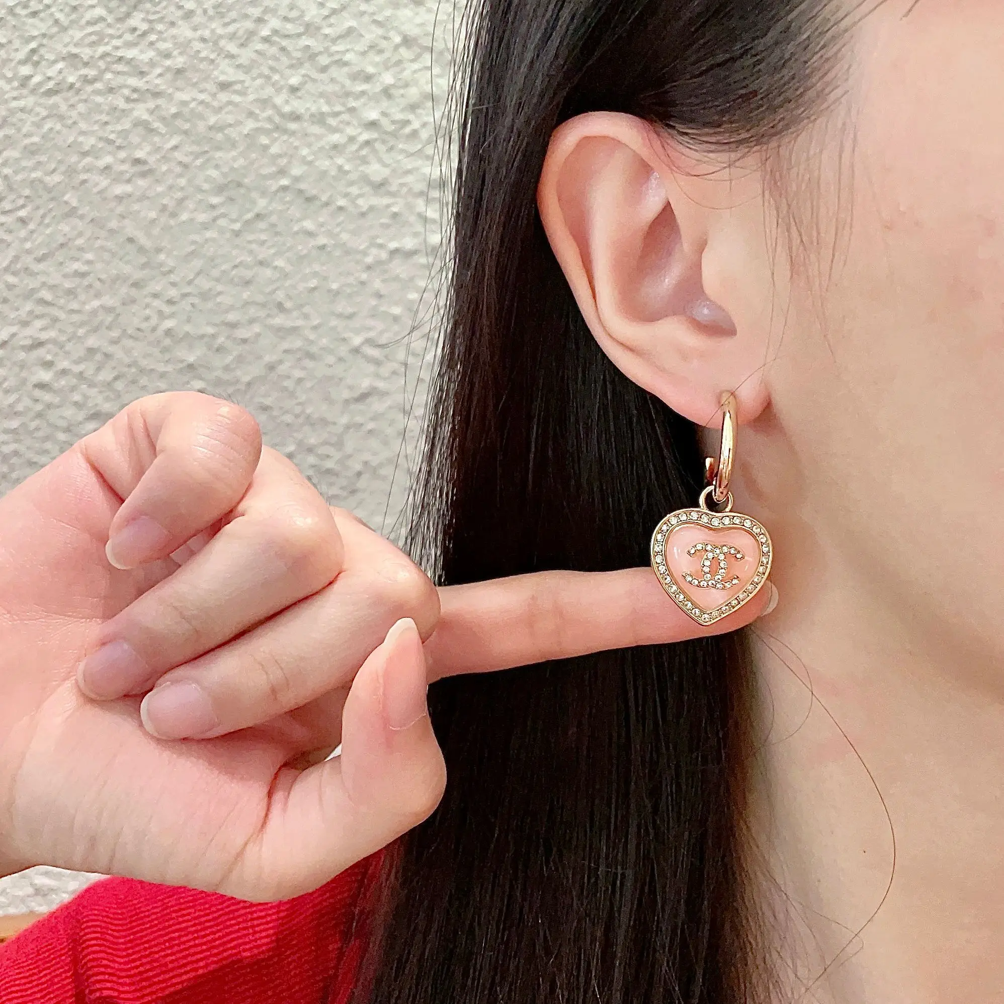 серьги Chanel Модные массивные серьга с для женщин женская свадебная Повседневная
