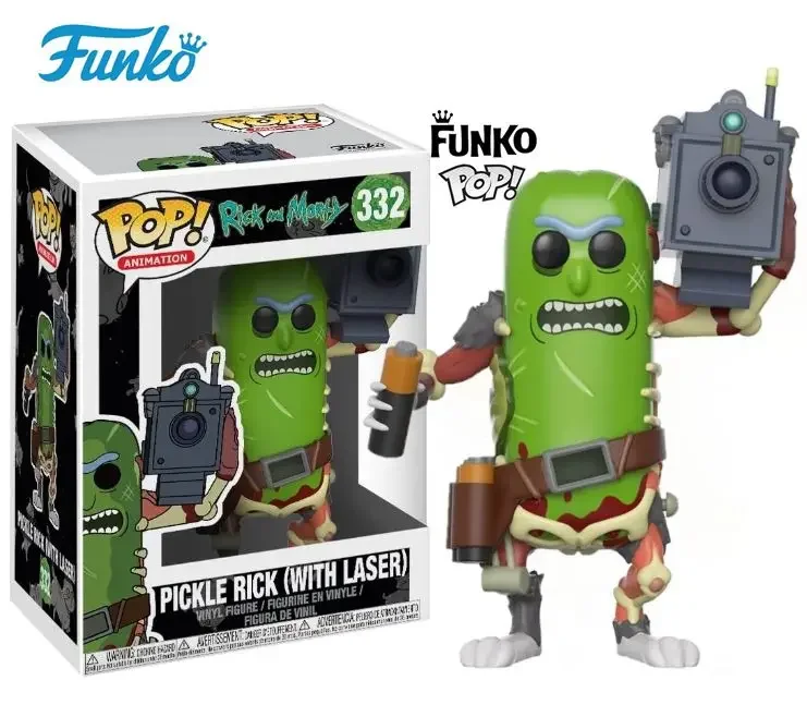 Виниловая фигурка Funko Pop Rick Et Morty Season, модель Rick 112 #   Сорик Рик с лазером 332 #   MR.MEESEEKS 174 #   Коллекционные подарочные игрушки (art.: 3920ca28aeae9) - 3920ca28aeae9